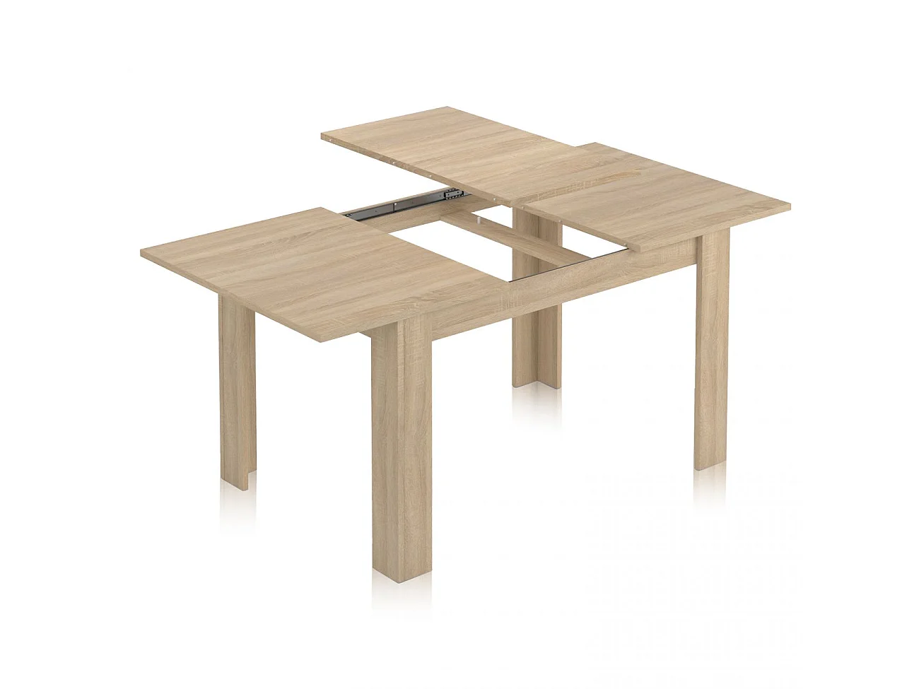 Table à manger extensible L140 à 190 cm - ZAIRA