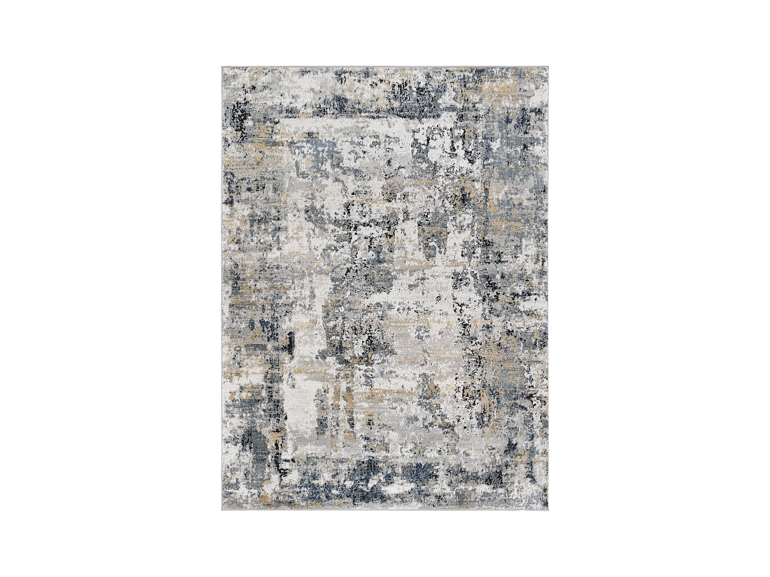 Modern Abstract Tapijt - Meerkleurig/Grijs - 160x220cm - LENA