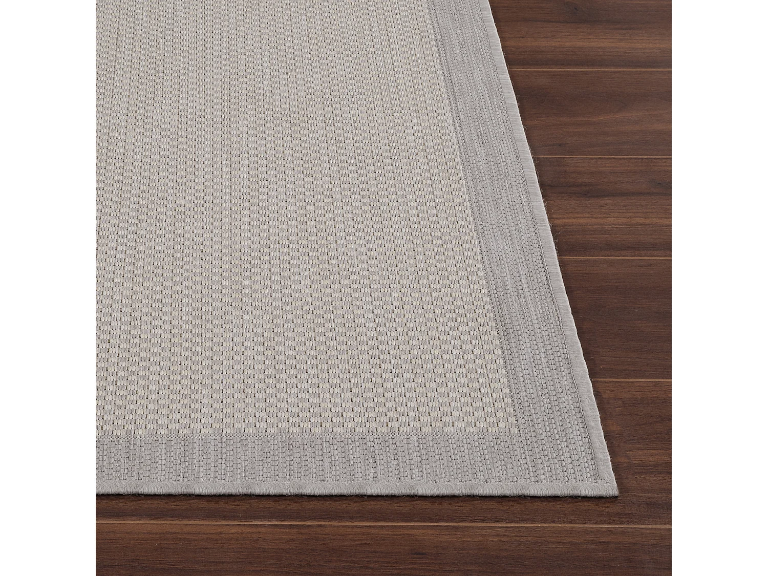 Alfombra Exterior/Interior - Gris/Marfil - 80x150cm - KACEY