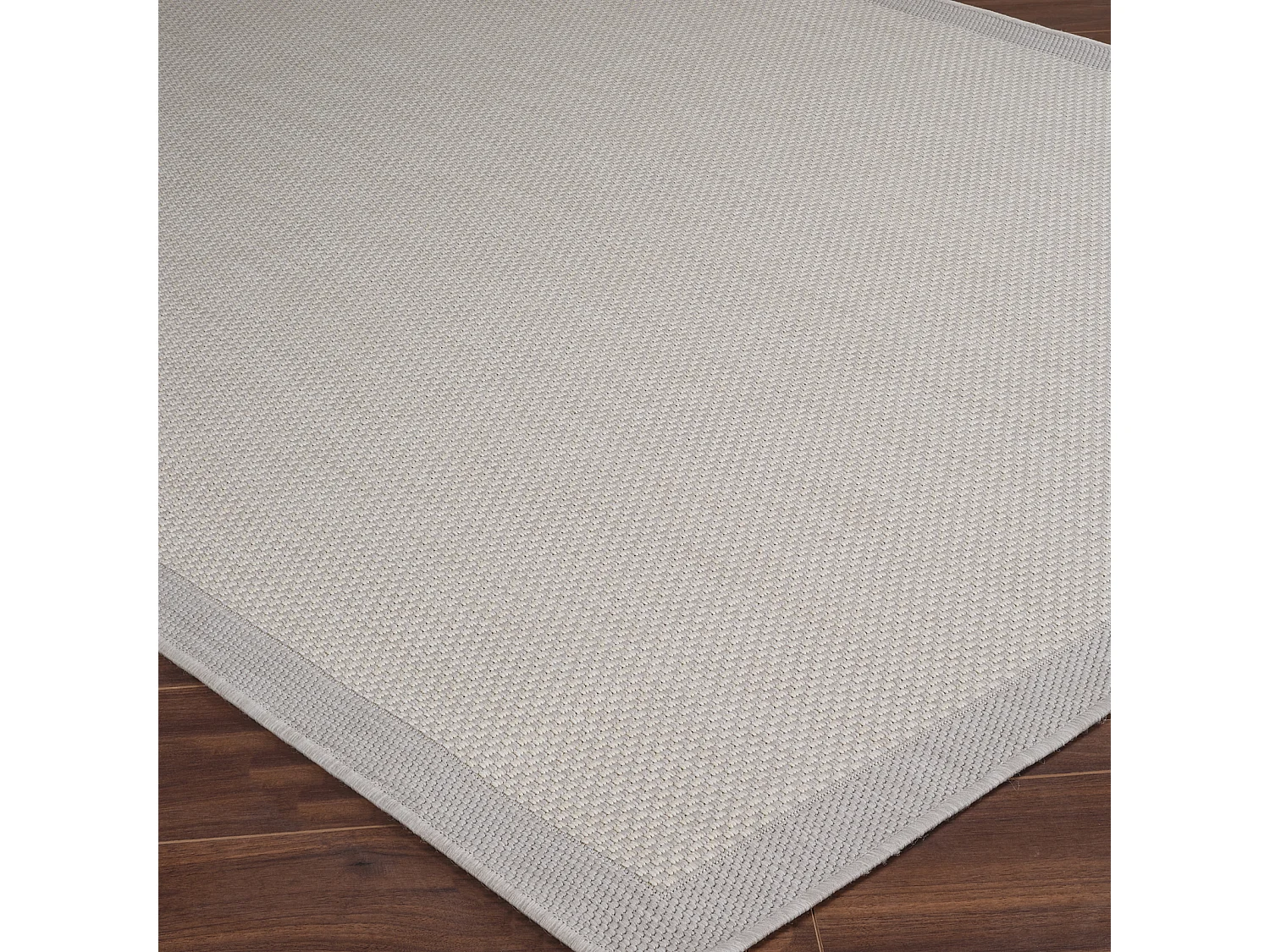 Alfombra Exterior/Interior - Gris/Marfil - 80x150cm - KACEY