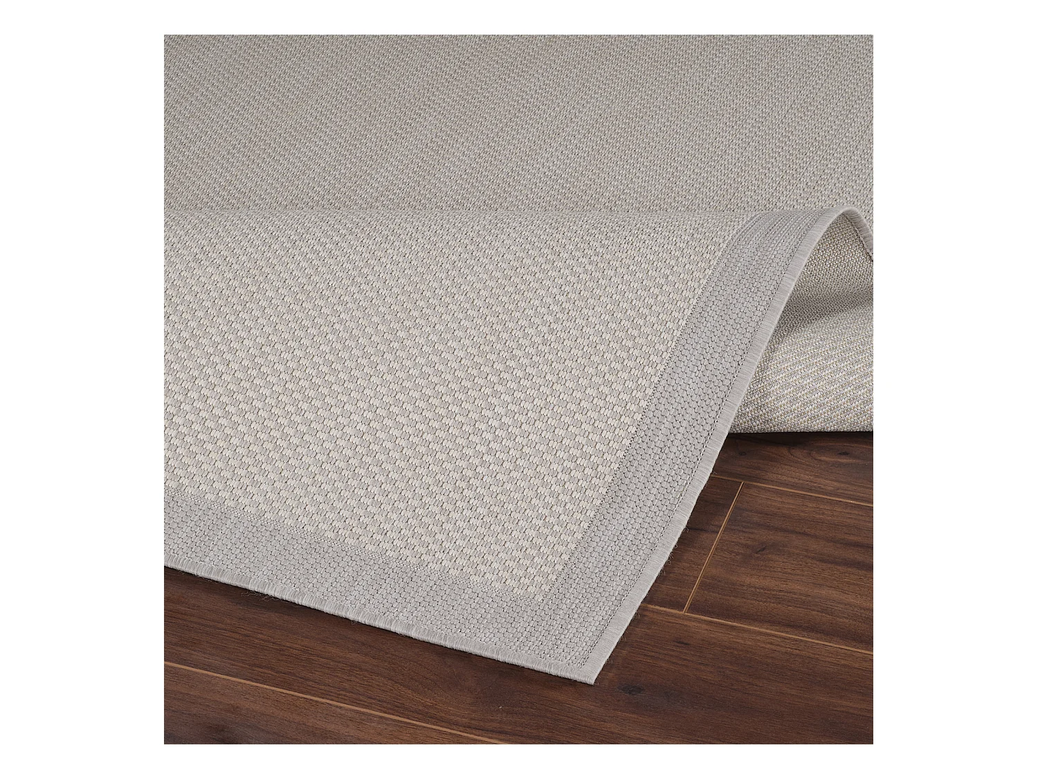 Alfombra Exterior/Interior - Gris/Marfil - 120x170cm - KACEY