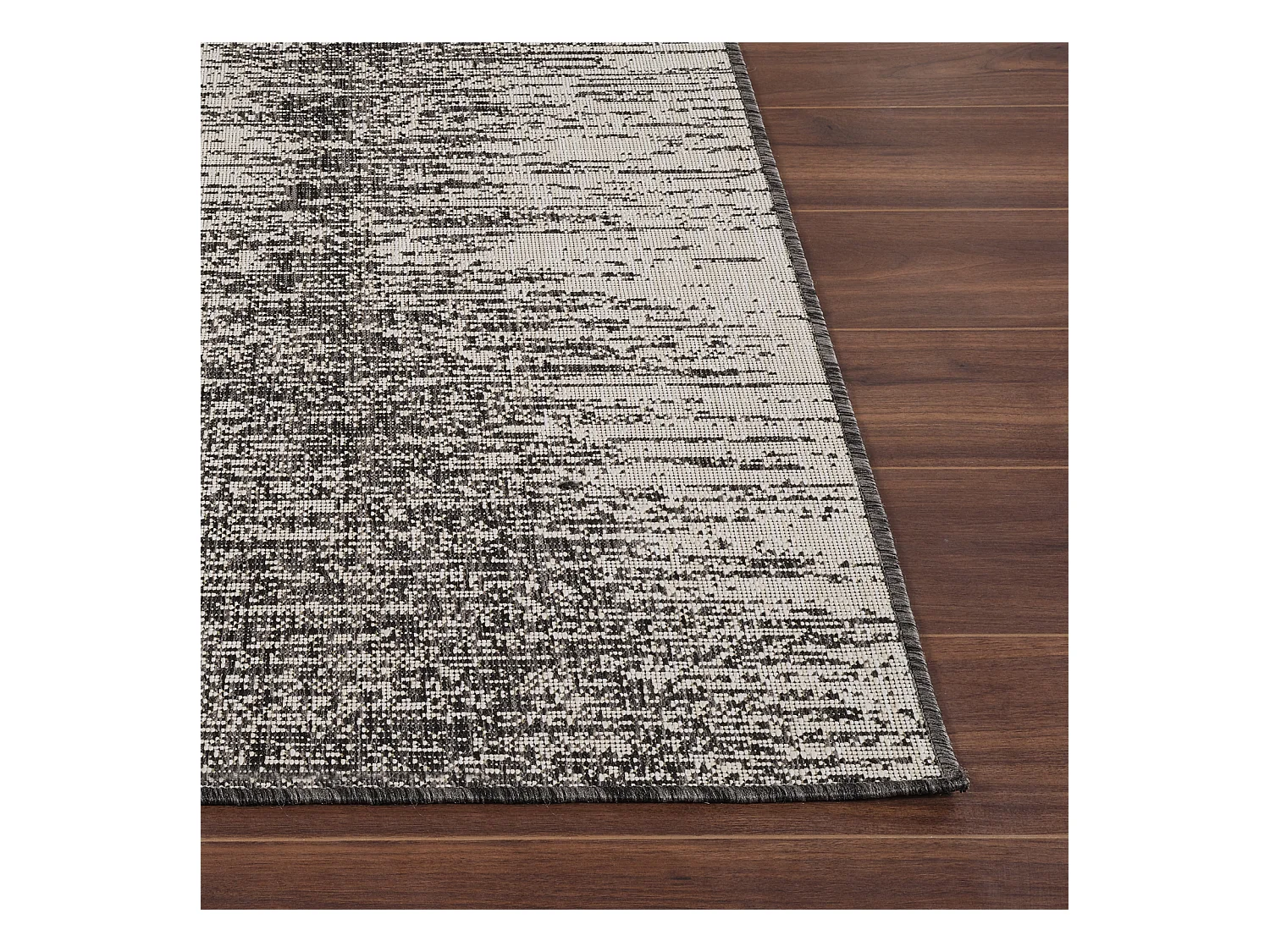 Tapis d'Extérieur/Intérieur - Ivoire/Gris - 120x170cm - SHELBY