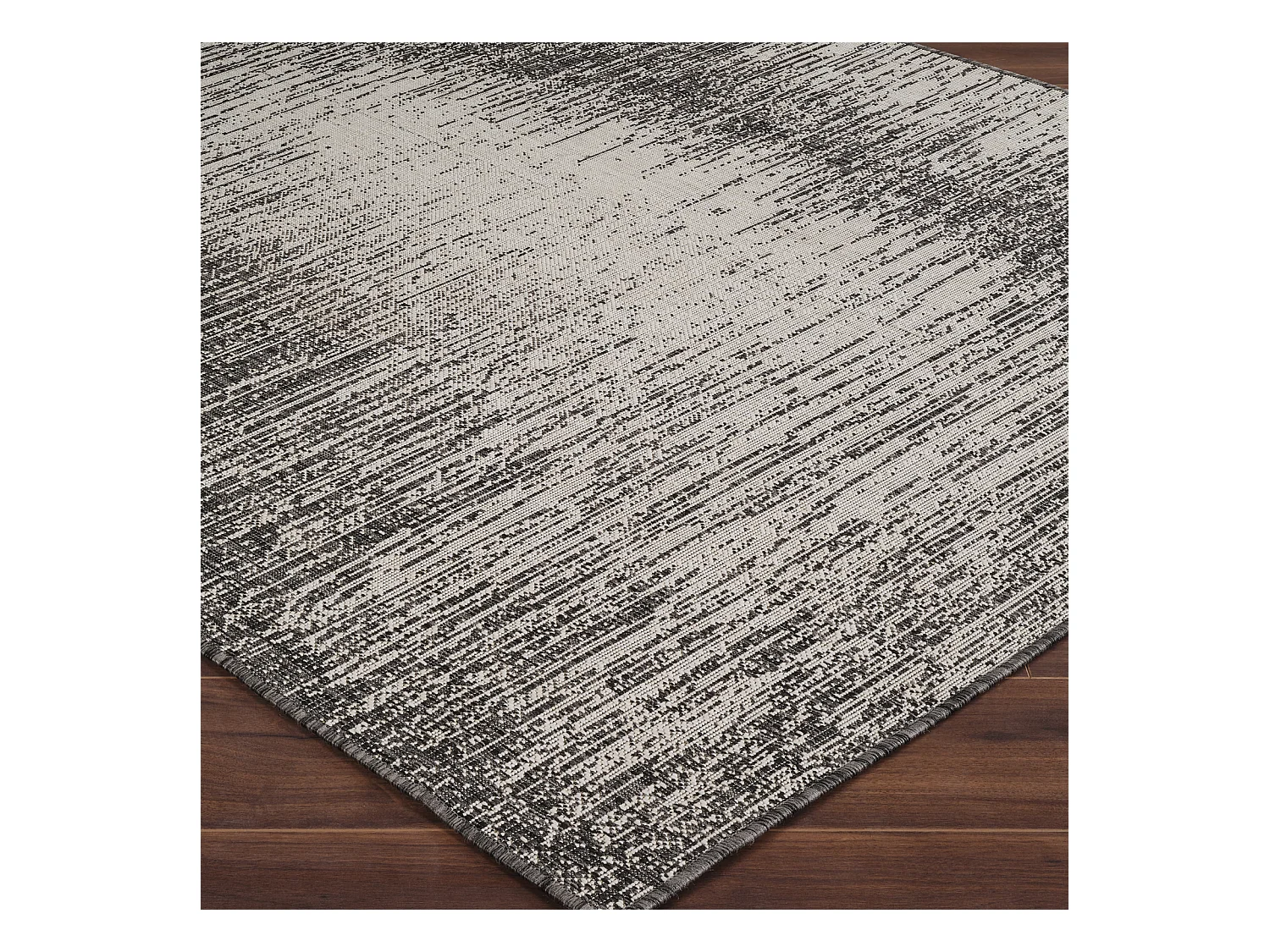 Tapis d'Extérieur/Intérieur - Ivoire/Gris - 120x170cm - SHELBY