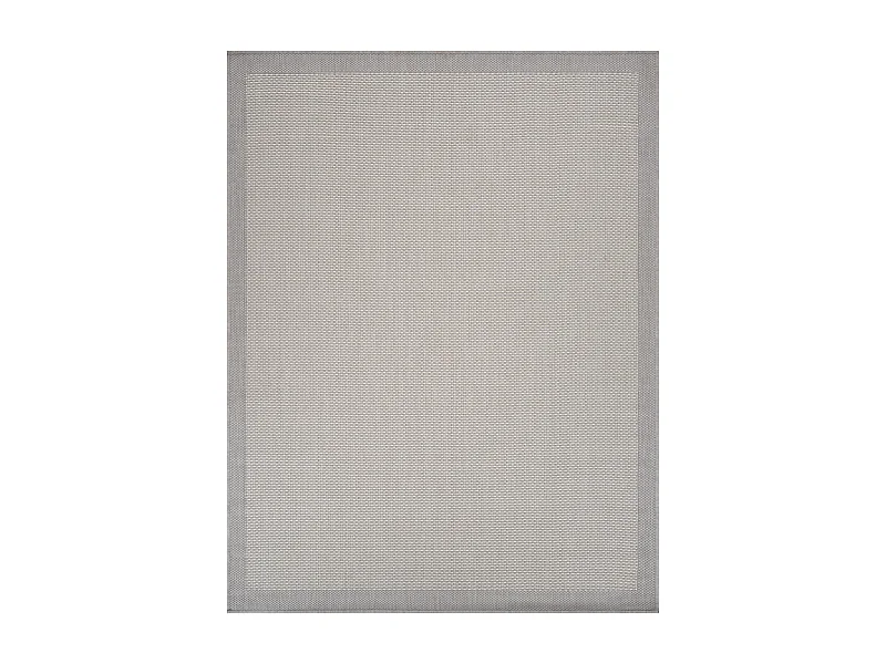 Buitenkleed - Balkon, Terras, Keuken Tapijt - Grijs/Ivoor - 200x275cm - KACEY