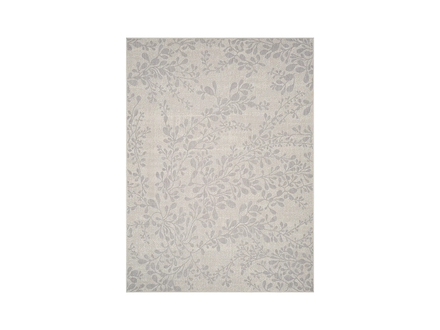 Tapis d'Extérieur/Intérieur - Ivoire/Gris - 120x170cm - MOLLY