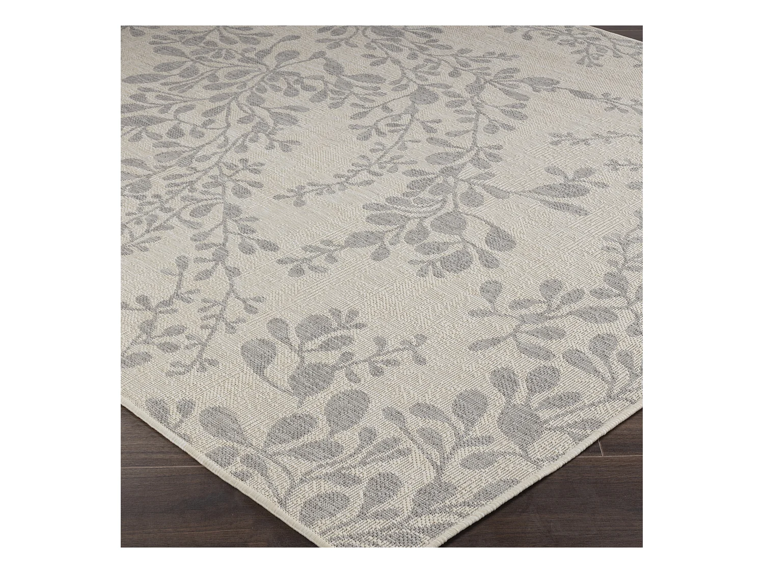 Tapis d'Extérieur/Intérieur - Ivoire/Gris - 120x170cm - MOLLY