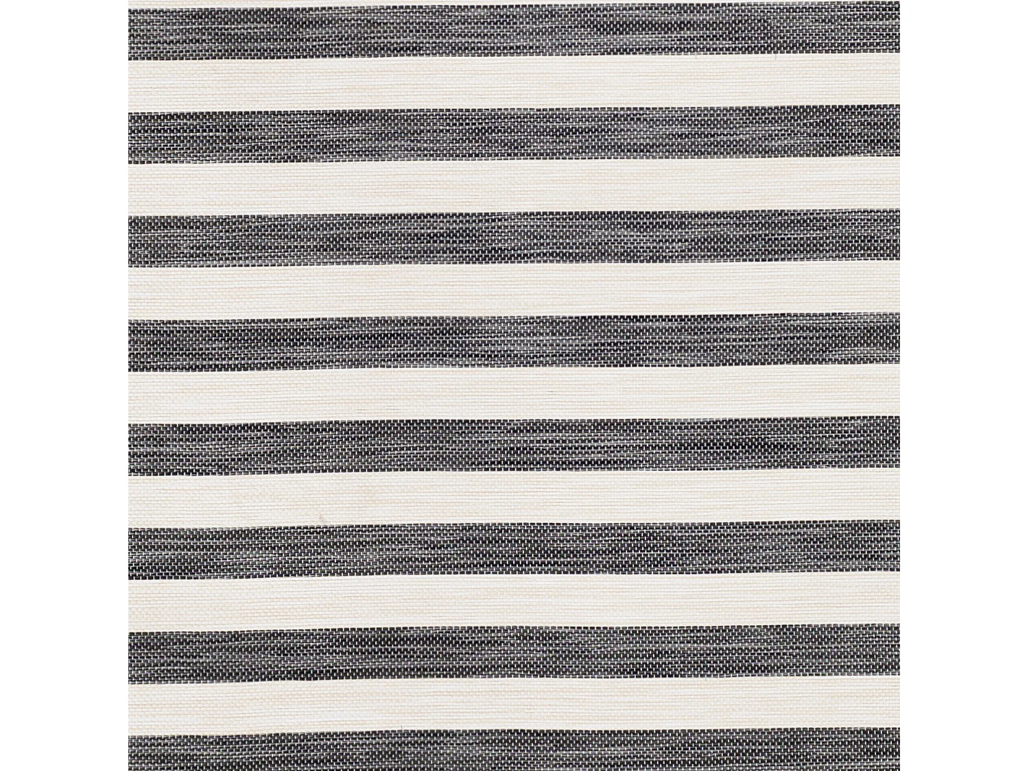 In-/Outdoor Gestreifter Teppich - Schwarz/Elfenbein - 160x220cm - ZAKI