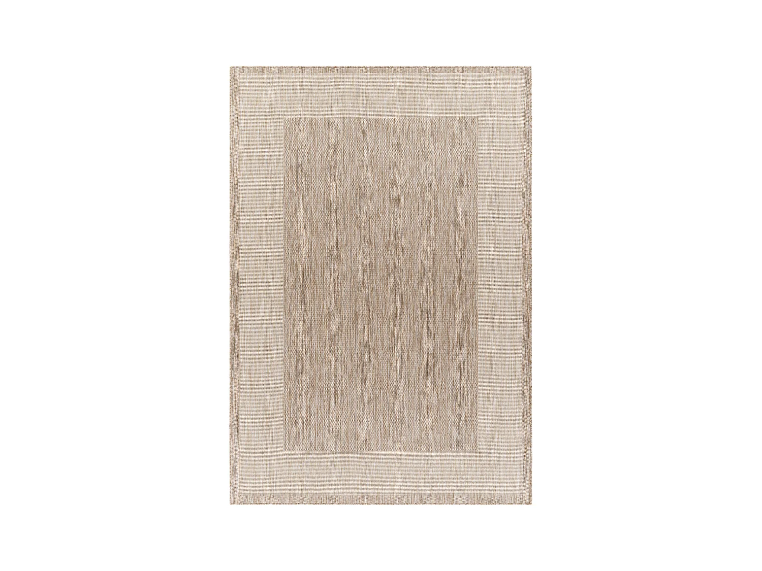Buitenkleed - Balkon, Terras, Keuken Jute-Look Tapijt - Blauw/Beige - 200x275cm - LAYLA