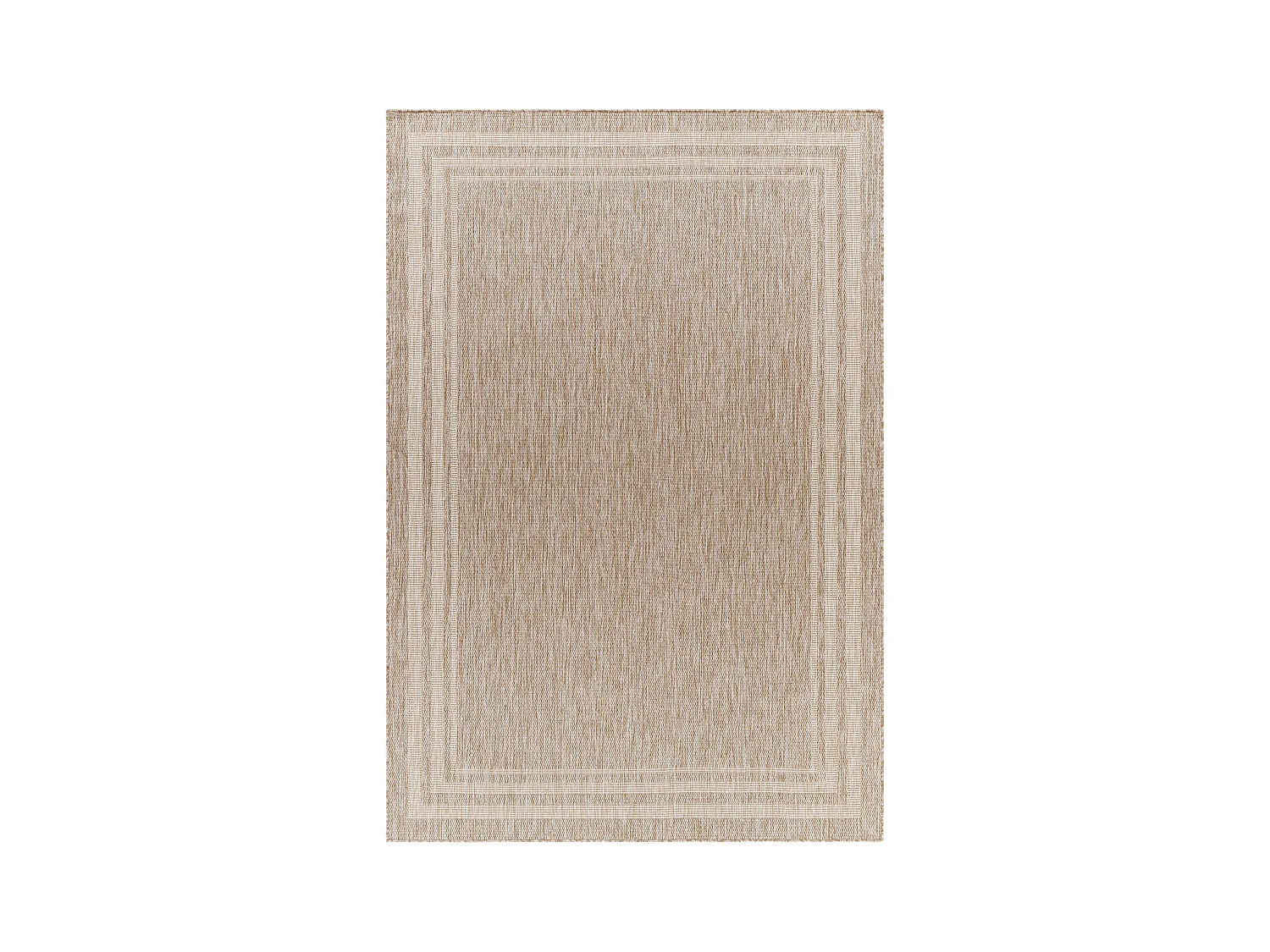 Buitenkleed - Balkon, Terras, Keuken Jute-Look Tapijt - Beige/Ivoor - 160x213cm - GEORGIA