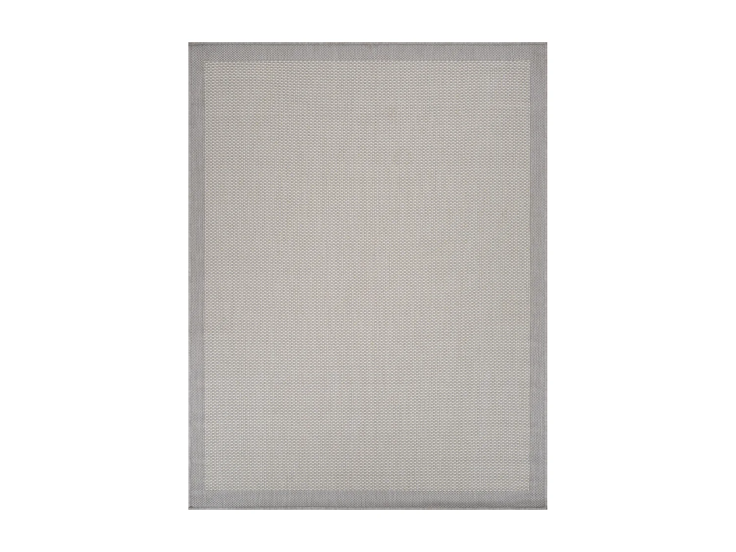 Tapis d'Extérieur/Intérieur - Gris/Ivoire - 160x213cm - KACEY