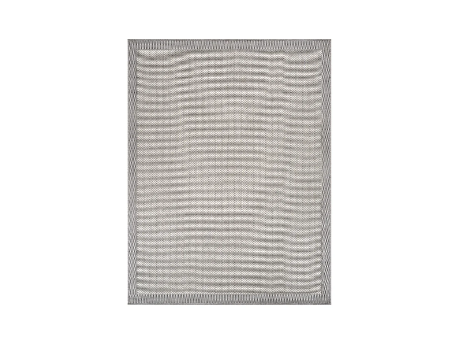 Tapis d'Extérieur/Intérieur - Gris/Ivoire - 160x213cm - KACEY