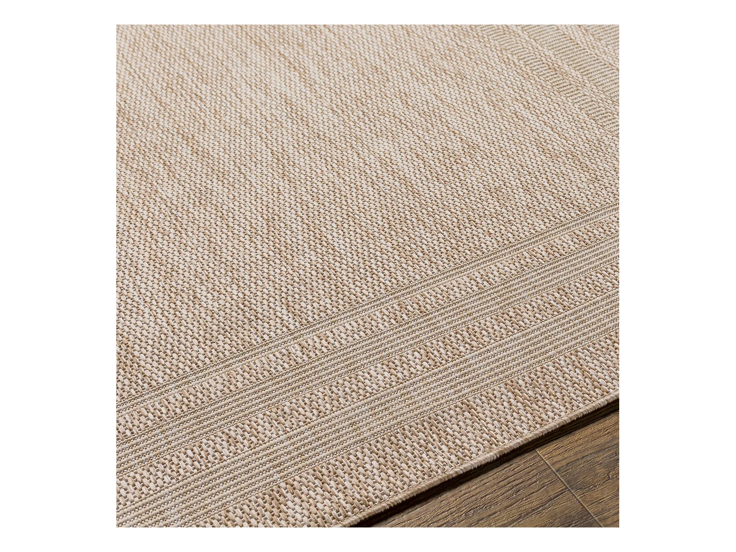 Buitenkleed - Balkon, Terras, Keuken Jute-Look Tapijt - Beige/Ivoor - 200x275cm - GEORGIA