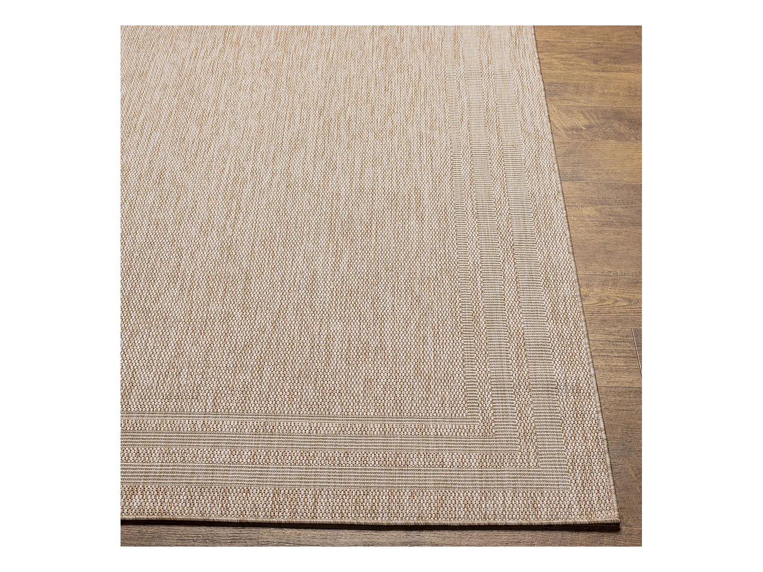 Buitenkleed - Balkon, Terras, Keuken Jute-Look Tapijt - Beige/Ivoor - 200x275cm - GEORGIA