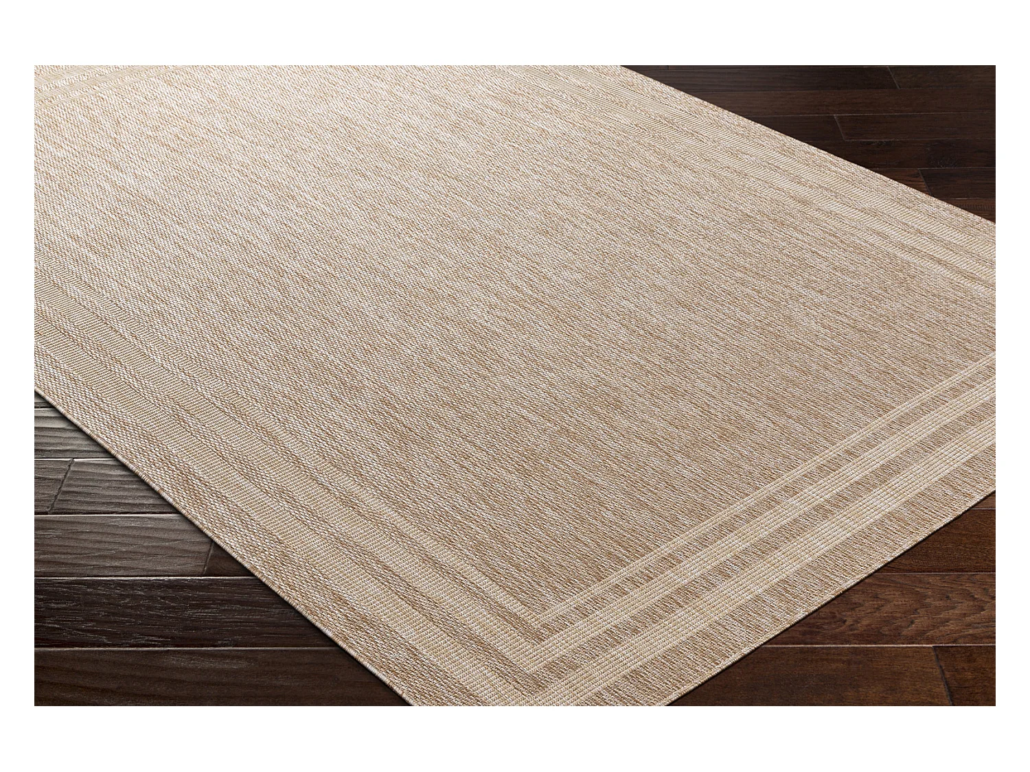 Buitenkleed - Balkon, Terras, Keuken Jute-Look Tapijt - Beige/Ivoor - 200x275cm - GEORGIA