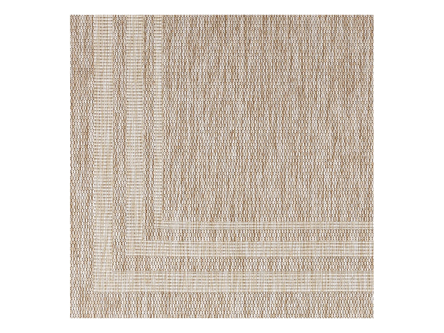 Buitenkleed - Balkon, Terras, Keuken Jute-Look Tapijt - Beige/Ivoor - 200x275cm - GEORGIA