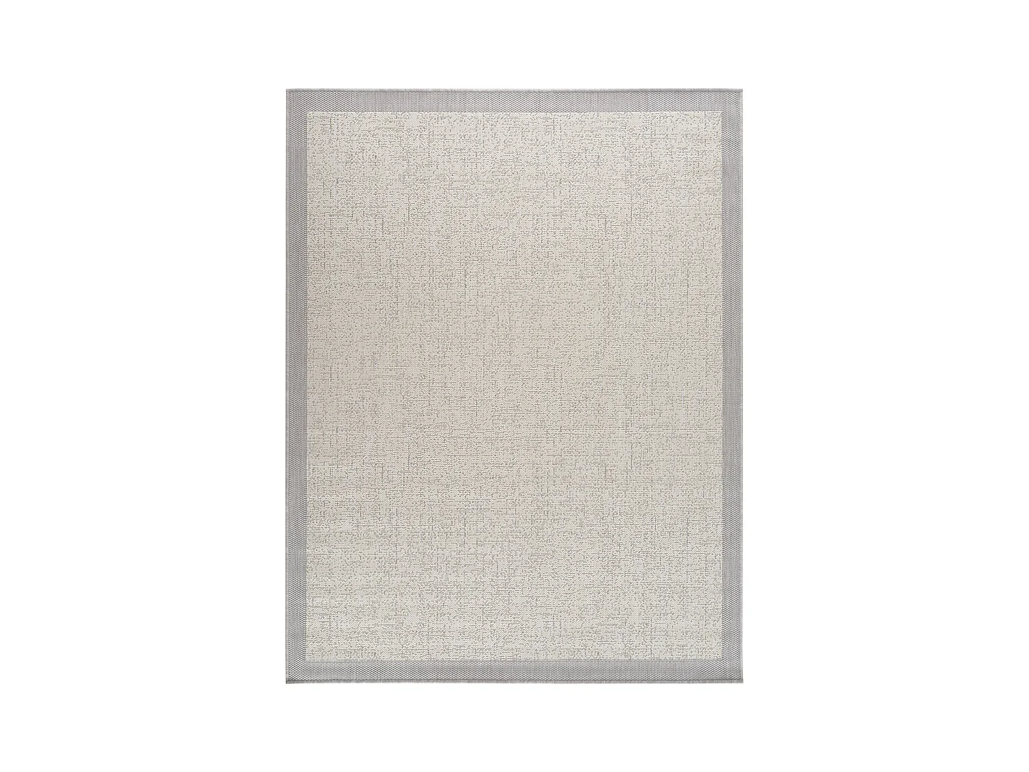 Tapis d'Extérieur/Intérieur - Ivoire/Gris - 120x170cm - JODY