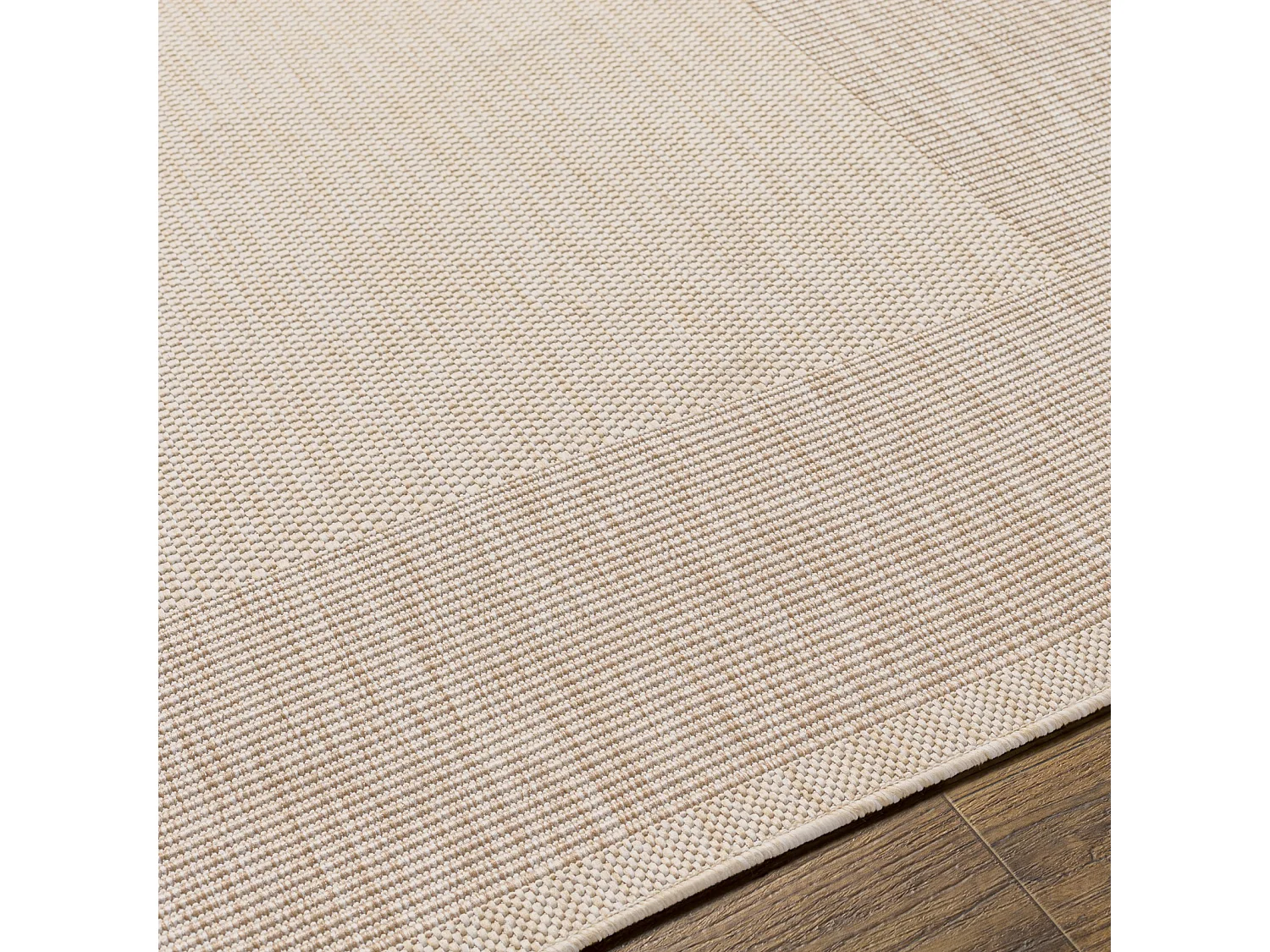 Buitenkleed - Balkon, Terras, Keuken Jute-Look Tapijt - Beige/Ivoor - 200x275cm - LAYLA