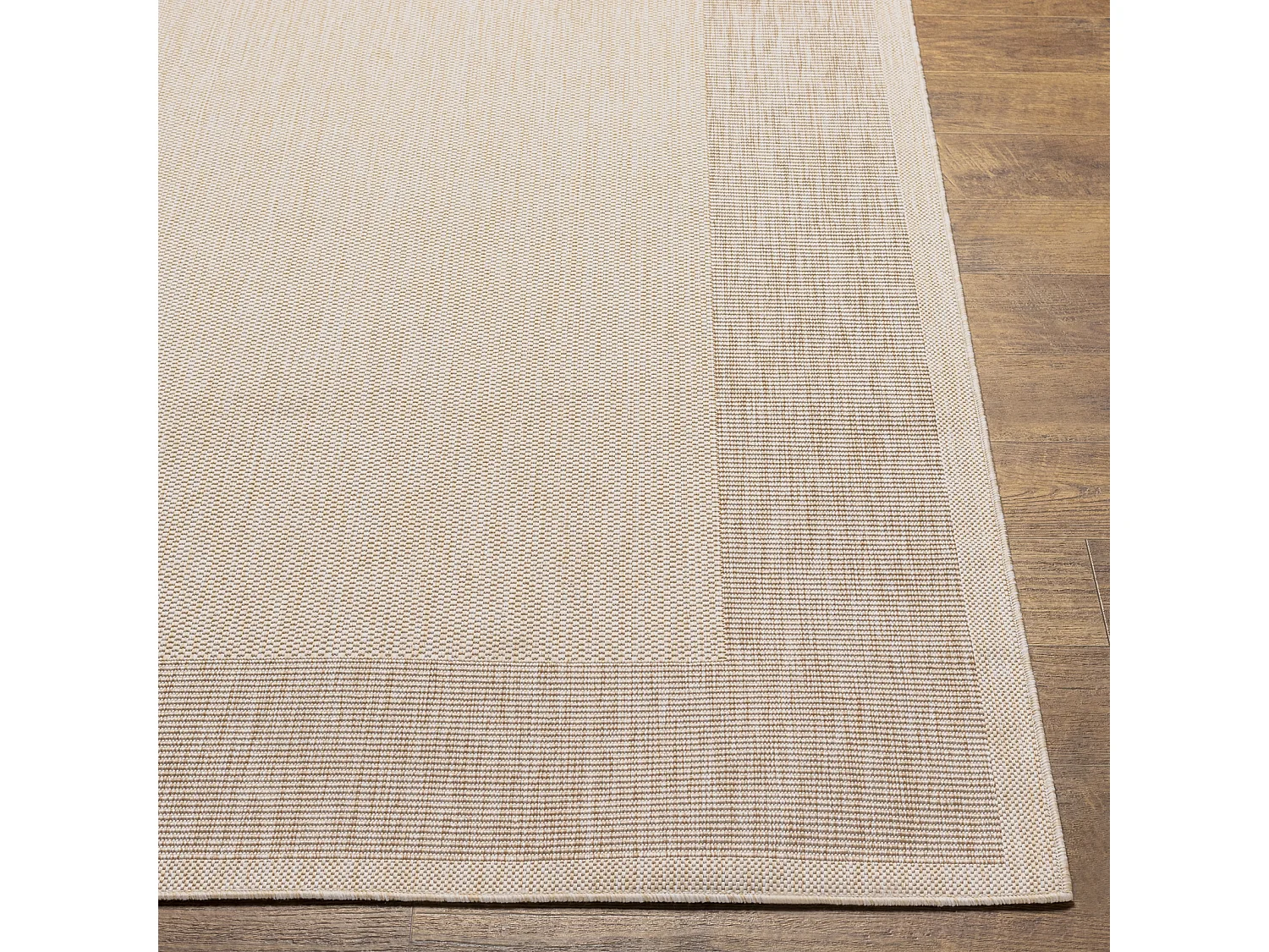 Buitenkleed - Balkon, Terras, Keuken Jute-Look Tapijt - Beige/Ivoor - 200x275cm - LAYLA