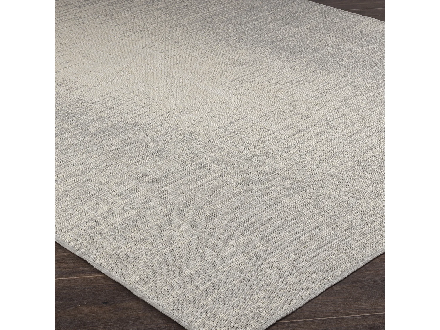 In-/Outdoor-Teppich - Elfenbein/Grau - 80x150cm - SHELBY