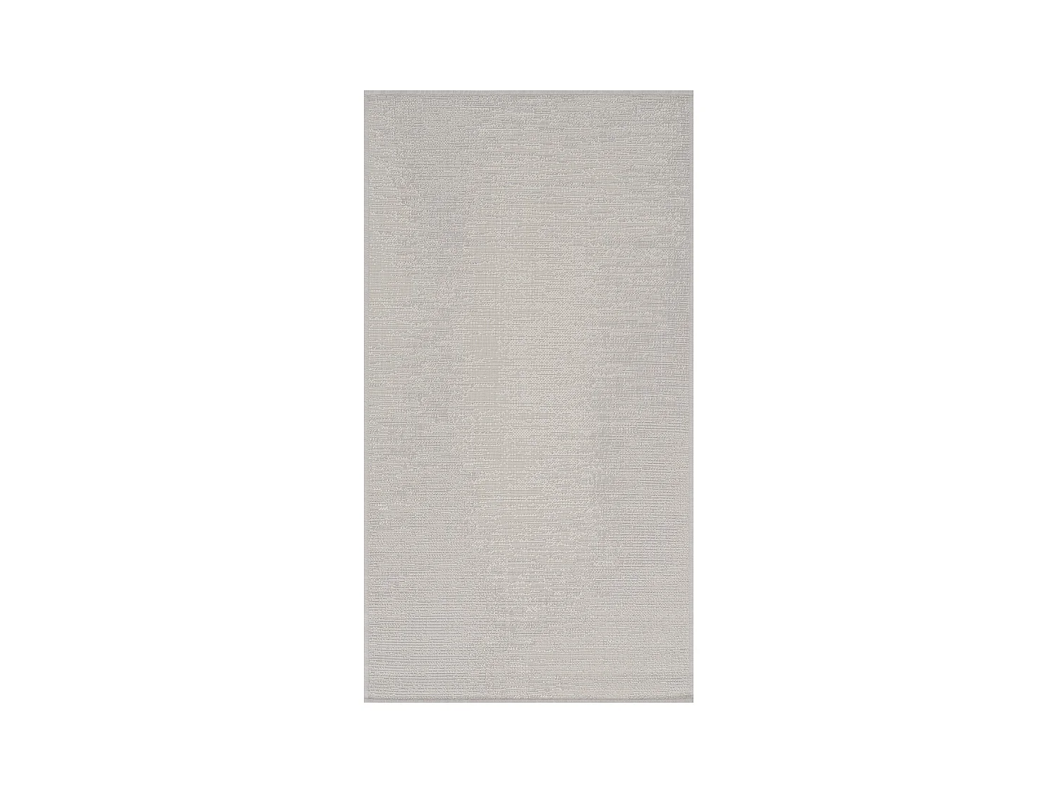 Tapis d'Extérieur/Intérieur - Ivoire/Gris - 80x150cm - SHELBY