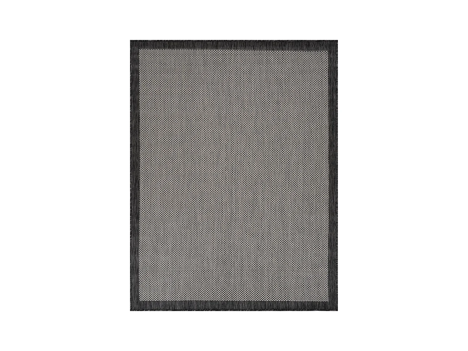 Tapis d'Extérieur/Intérieur - Gris/Ivoire - 120x170cm - KACEY