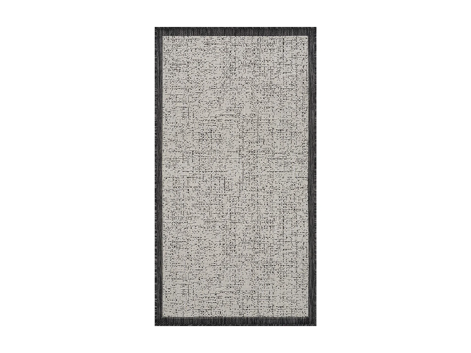 Tapis d'Extérieur/Intérieur - Ivoire/Gris - 80x150cm - JODY