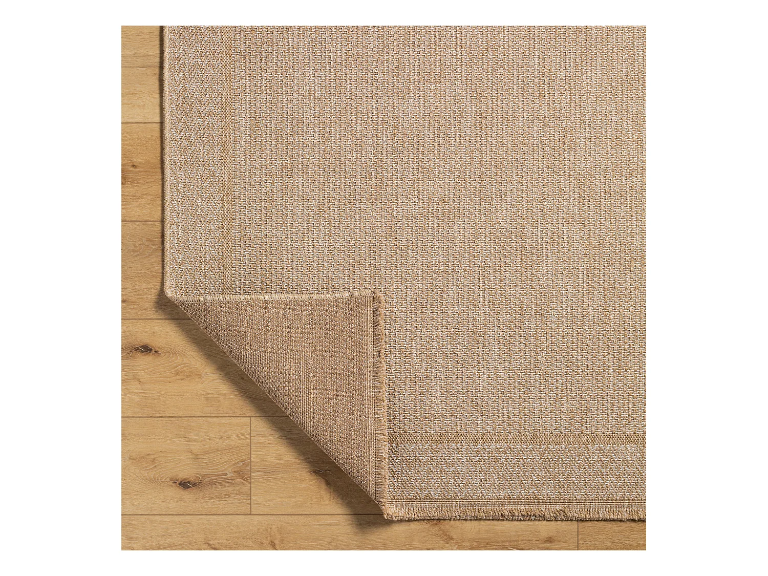Buitenkleed - Tapijt in Jute-Look voor Balkon, Terras, Keuken NIKKI - Beige - 160x213cm - NIKKI
