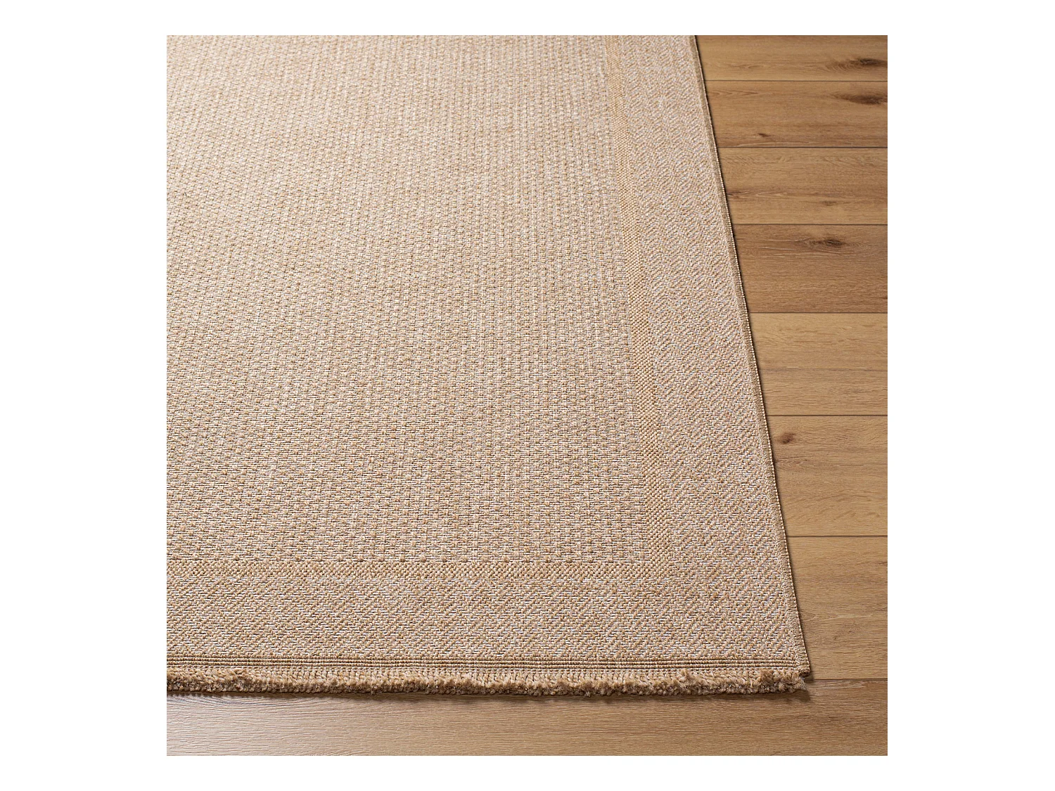 Buitenkleed - Tapijt in Jute-Look voor Balkon, Terras, Keuken NIKKI - Beige - 160x213cm - NIKKI