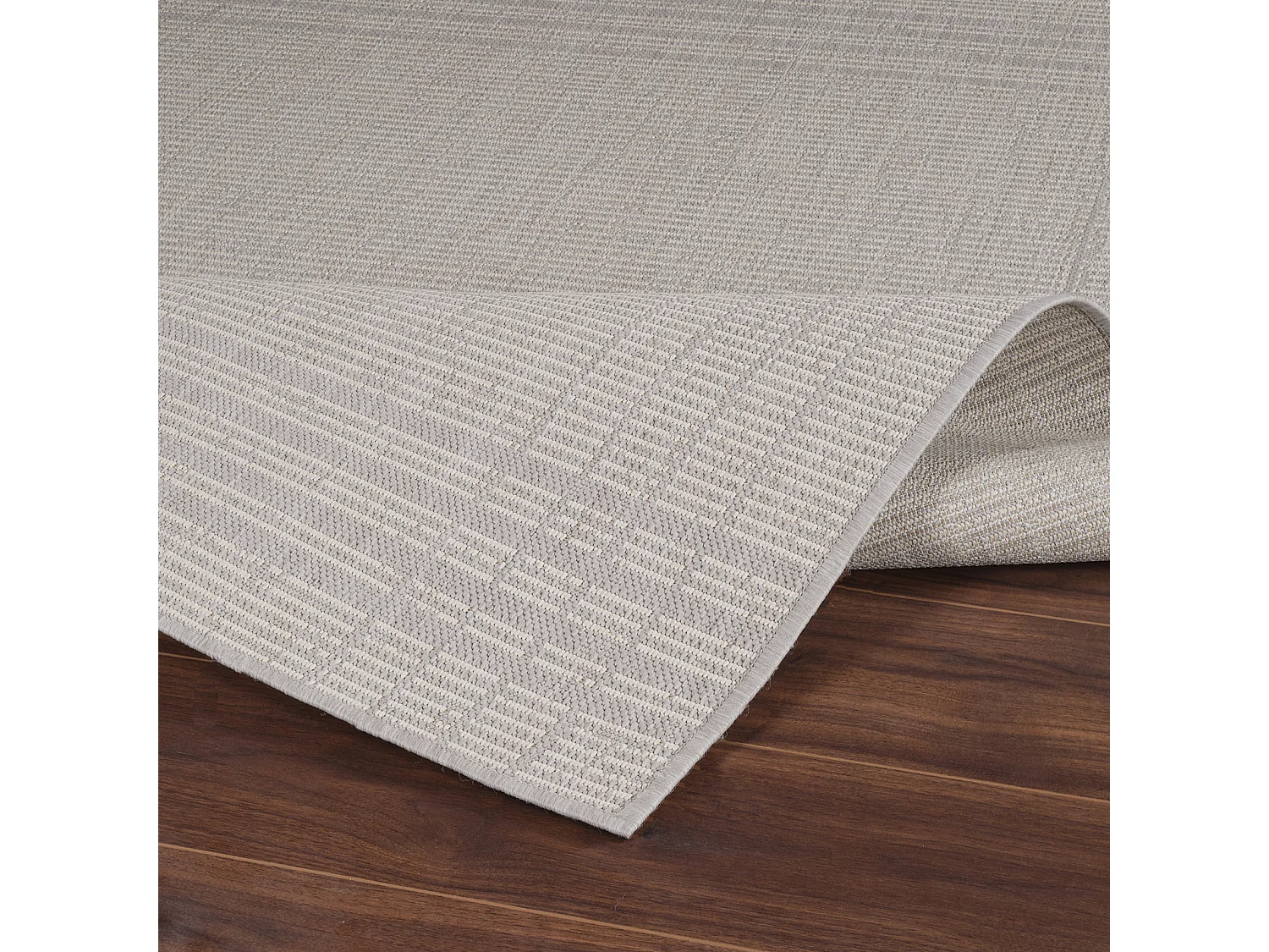 In-/Outdoor-Teppich - Grau/Elfenbein - 120x170cm - KASSIE