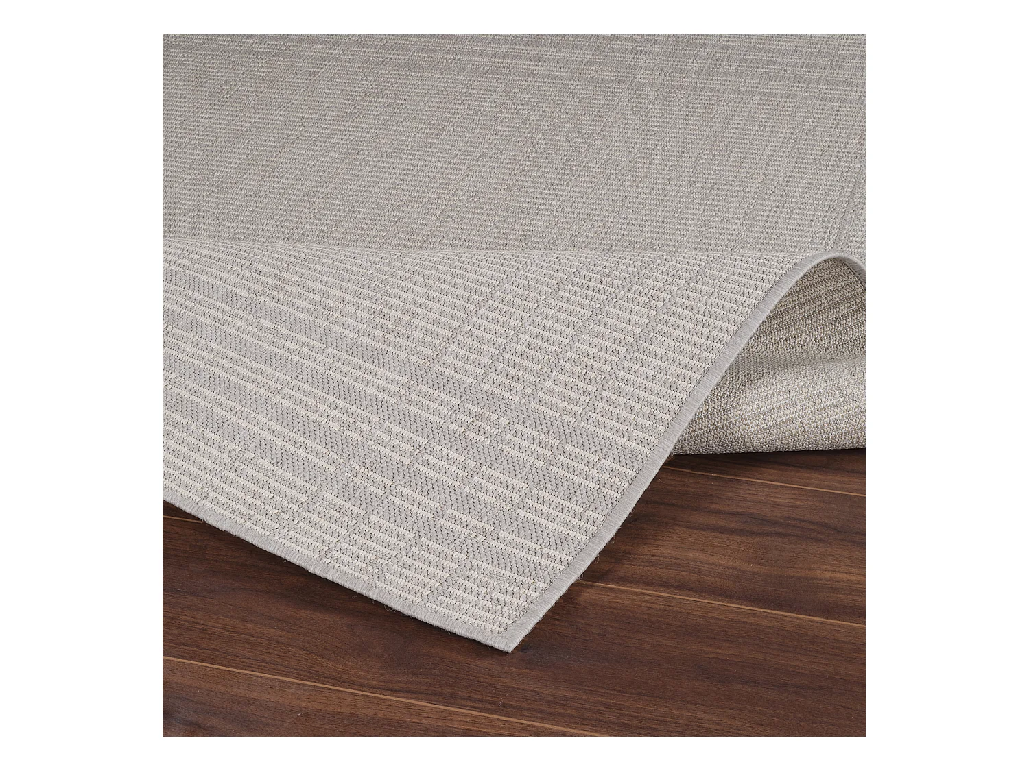Tapis d'Extérieur/Intérieur - Gris/Ivoire - 120x170cm - KASSIE