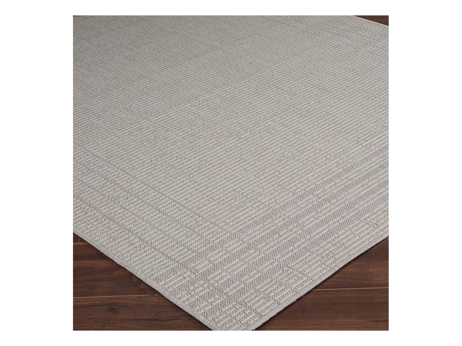 Tapis d'Extérieur/Intérieur - Gris/Ivoire - 120x170cm - KASSIE