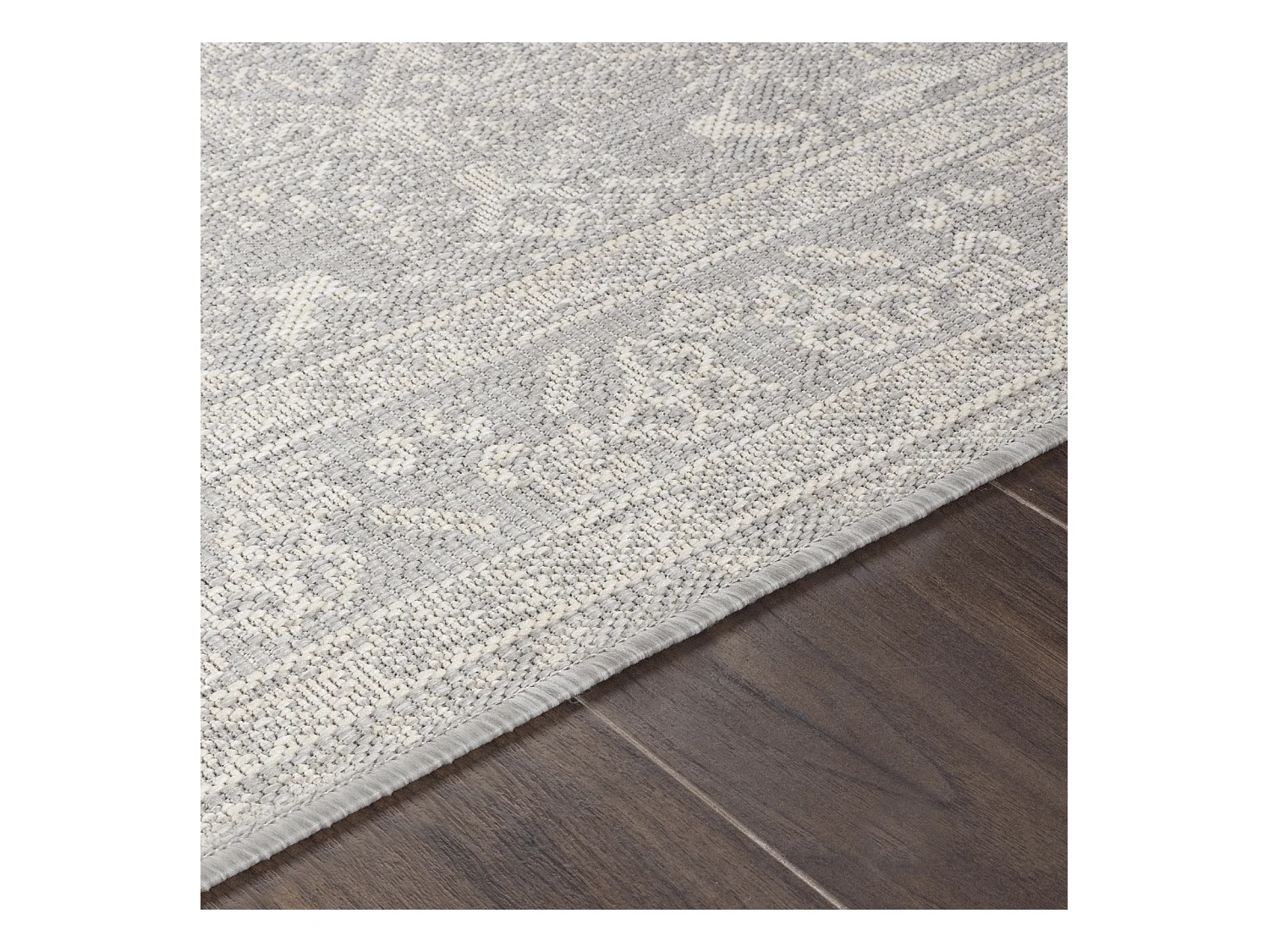 Tappeto Esterno/Interno - Grigio/Avorio - 160x213cm - ELLY