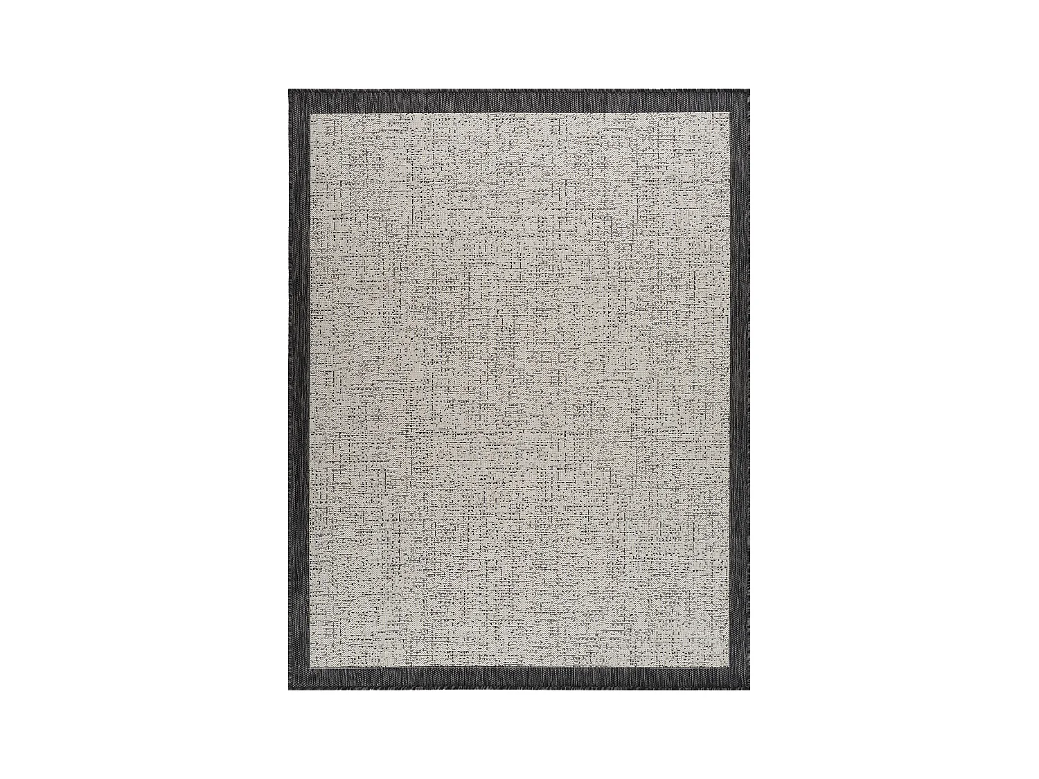 Buitenkleed - Balkon, Terras, Keuken Tapijt - Ivoor/Grijs - 120x170cm - JODY