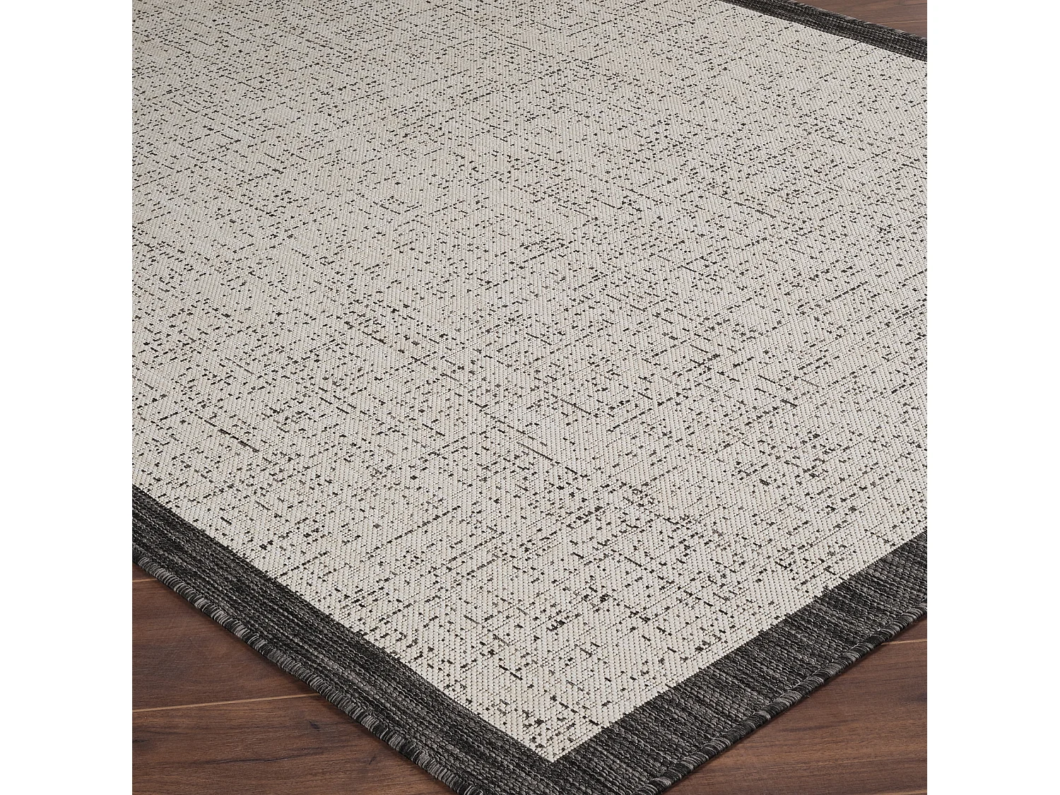 Buitenkleed - Balkon, Terras, Keuken Tapijt - Ivoor/Grijs - 120x170cm - JODY