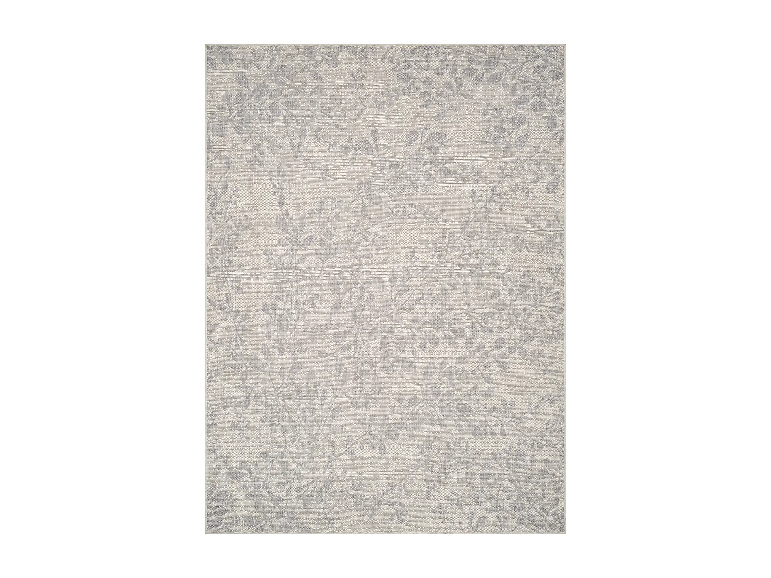 Buitenkleed - Balkon, Terras, Keuken Tapijt - Ivoor/Grijs - 160x213cm - MOLLY