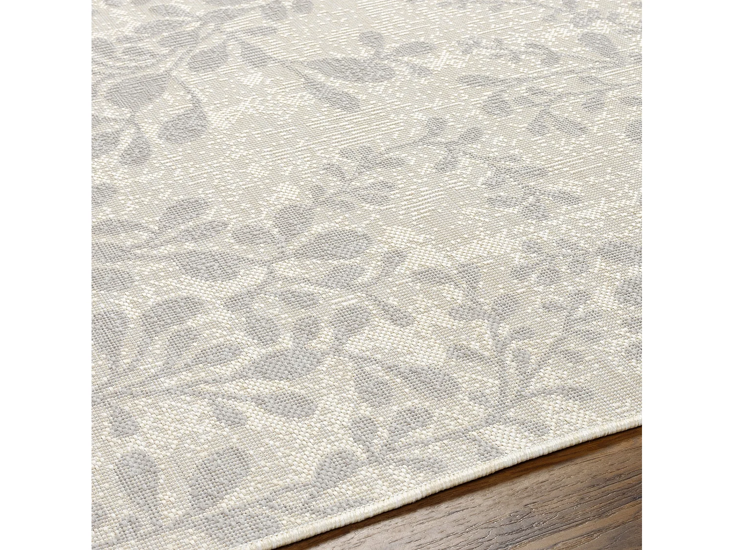 Buitenkleed - Balkon, Terras, Keuken Tapijt - Ivoor/Grijs - 160x213cm - MOLLY