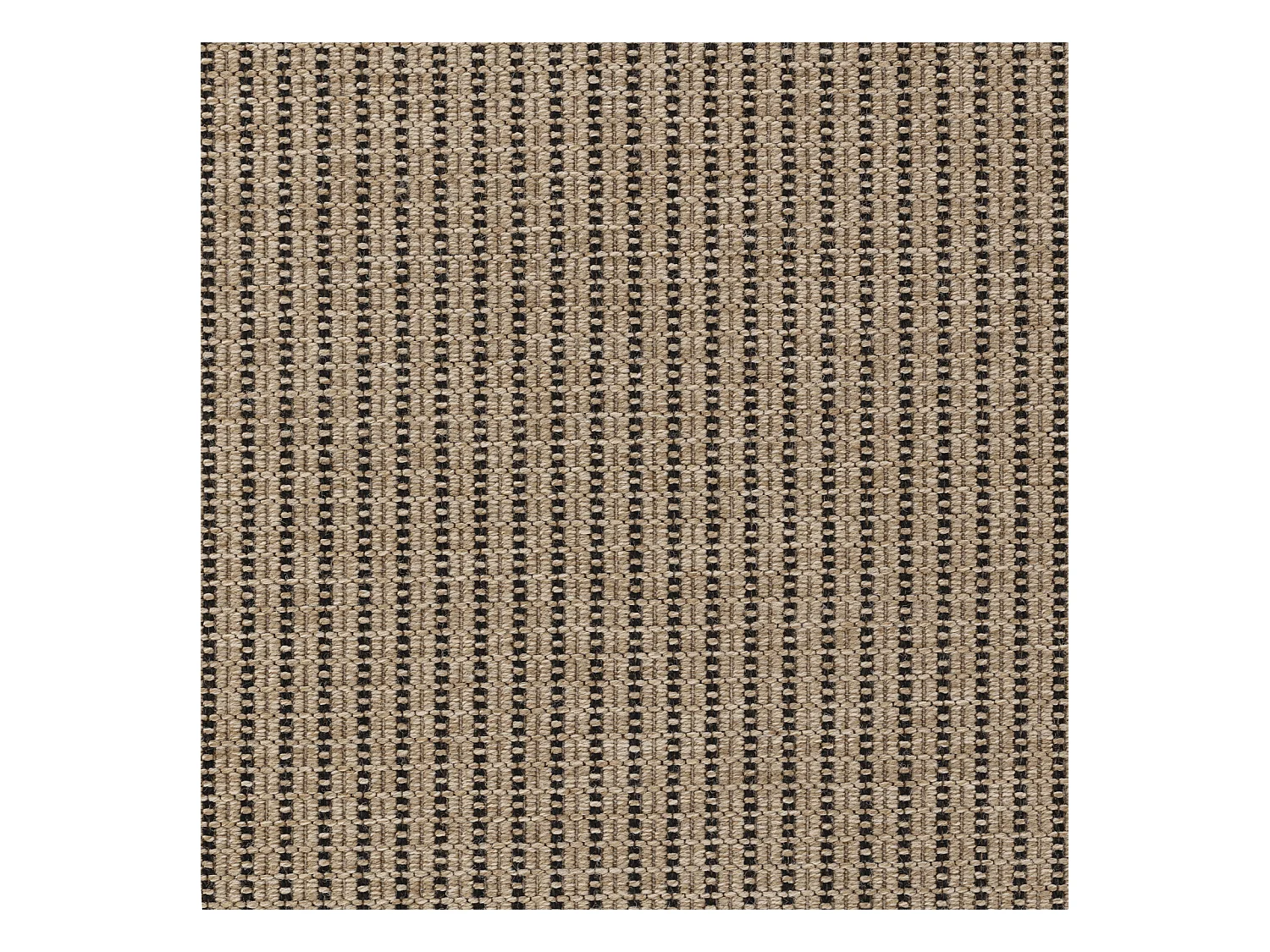 In-/Outdoor-Teppich mit Jute-Look - Beige/Schwarz - 120x170cm - MINDY