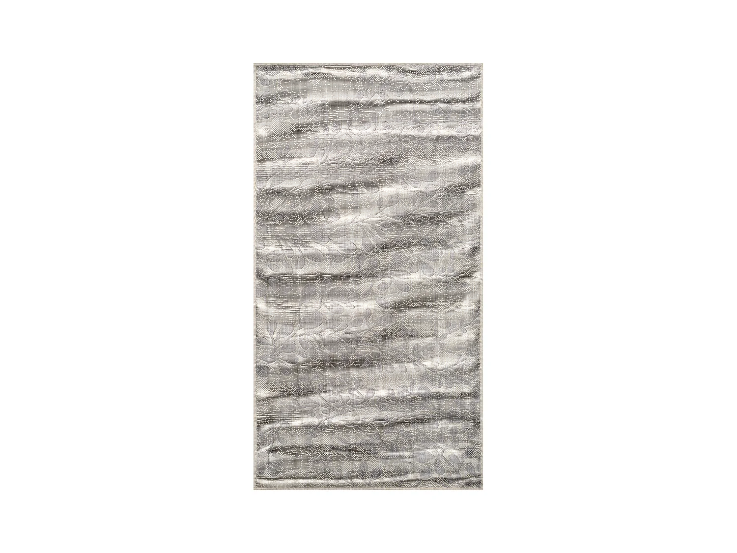 Buitenkleed - Balkon, Terras, Keuken Tapijt - Ivoor/Grijs - 80x150cm - MOLLY