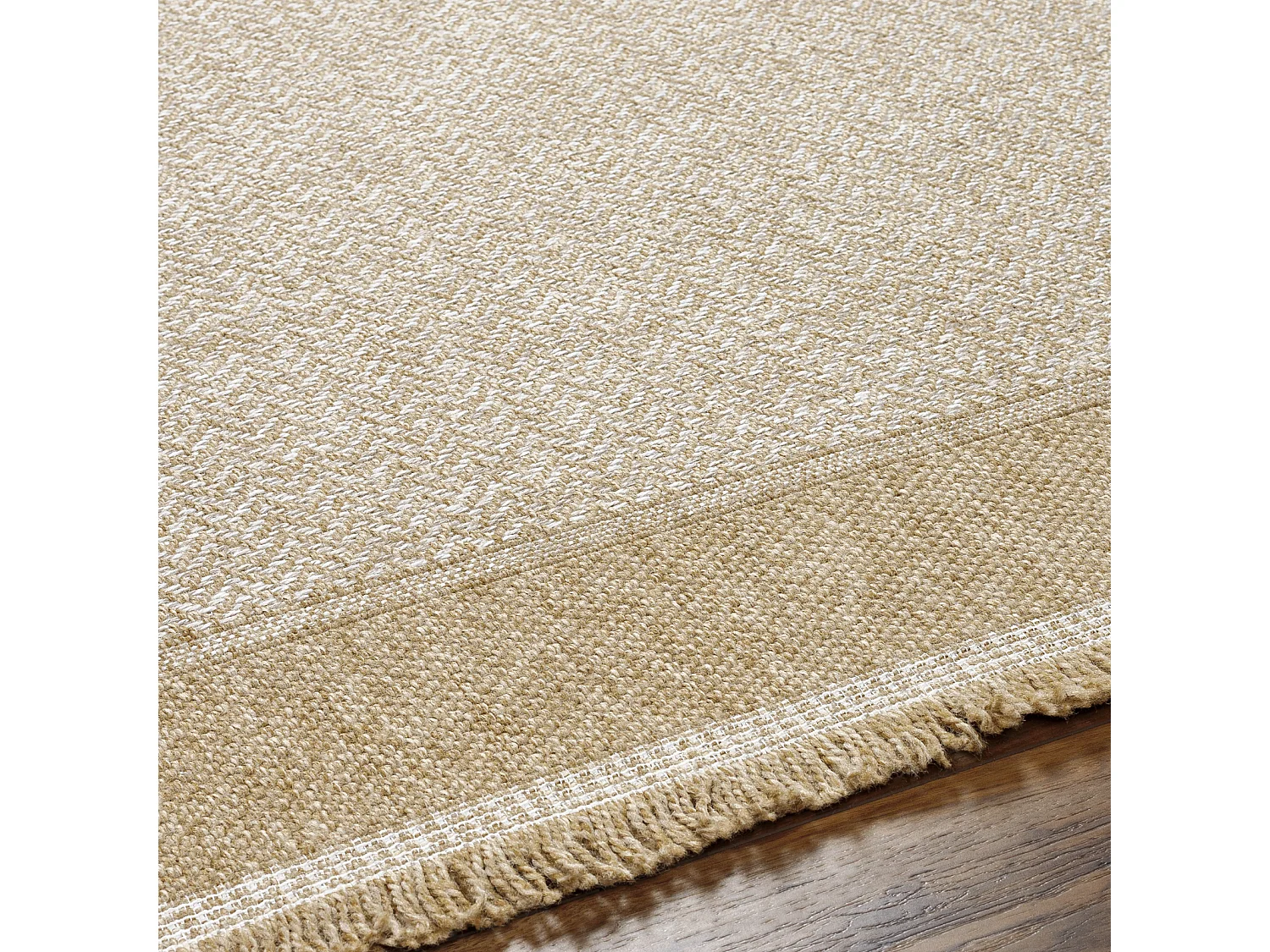 Tappeto Esterno/Interno Aspetto di Juta - Beige - 80x220cm - JENNY