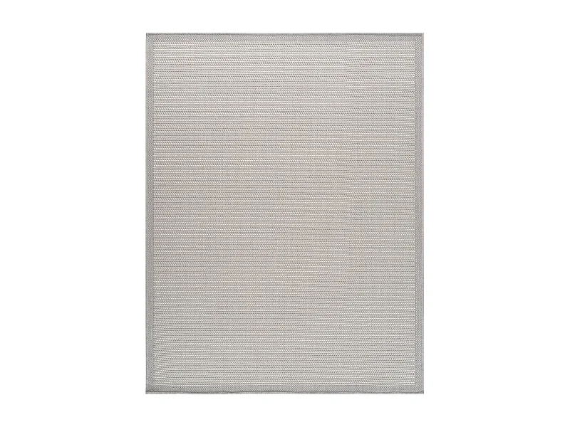 Alfombra Exterior/Interior - Gris/Marfil - 120x170cm - TONIE