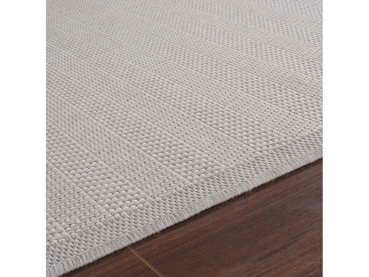 Alfombra Exterior/Interior - Gris/Marfil - 120x170cm - TONIE