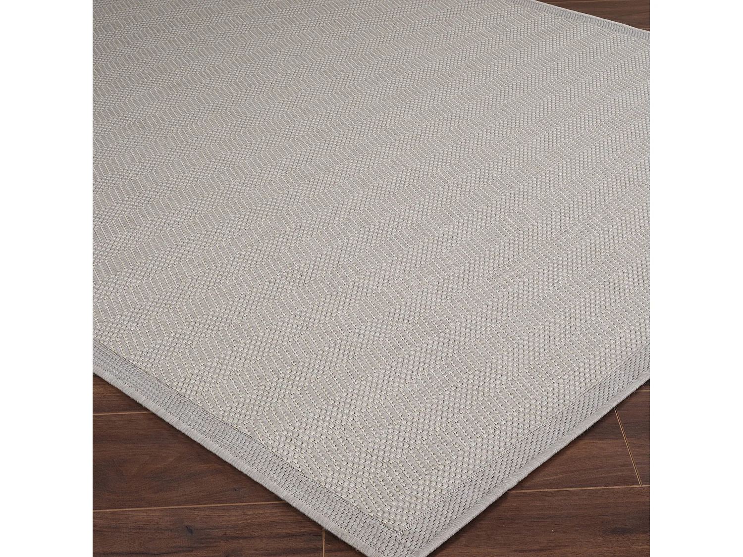 Alfombra Exterior/Interior - Gris/Marfil - 120x170cm - TONIE