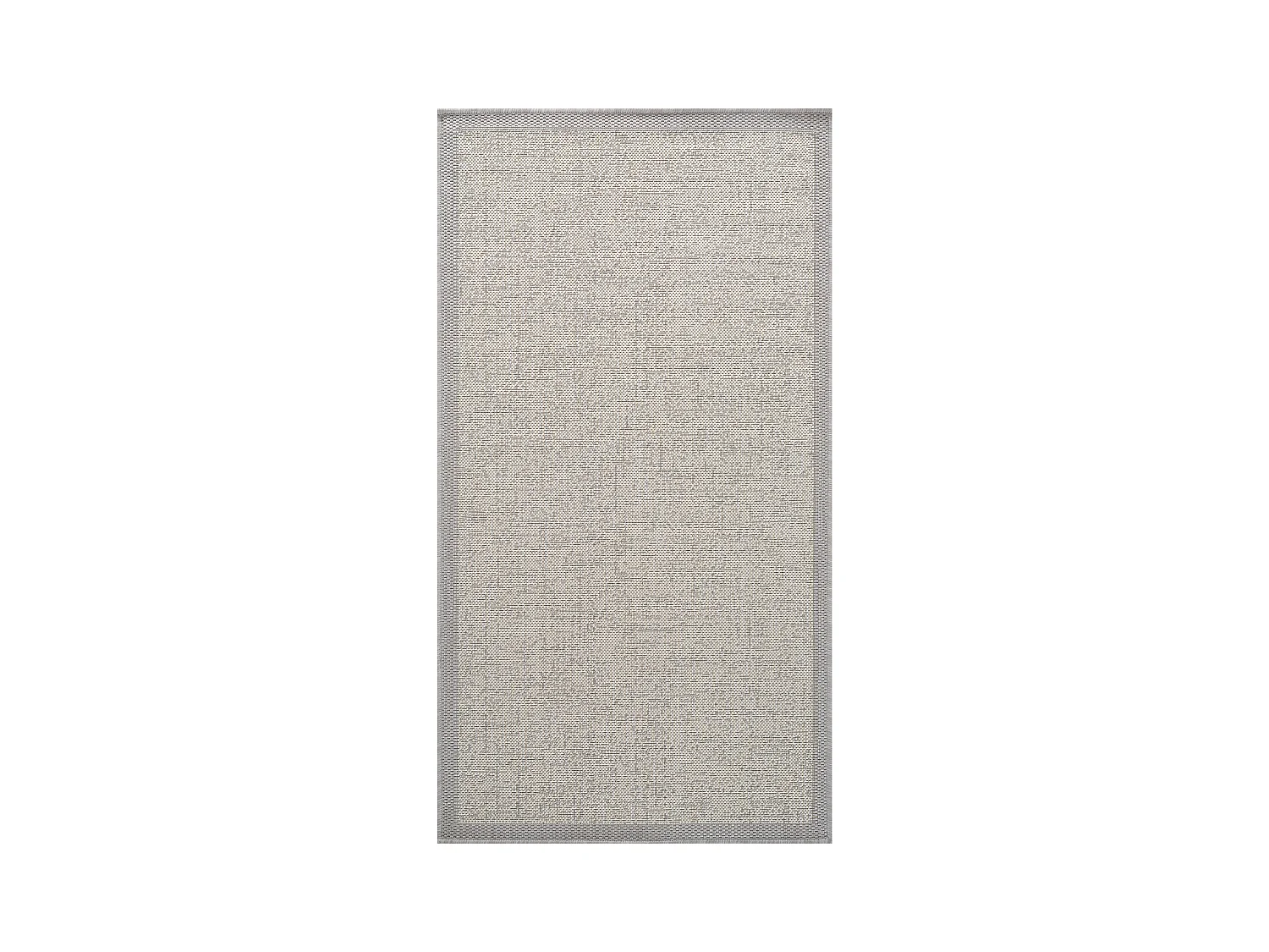 Tapis d'Extérieur/Intérieur - Ivoire/Gris - 80x150cm - JODY