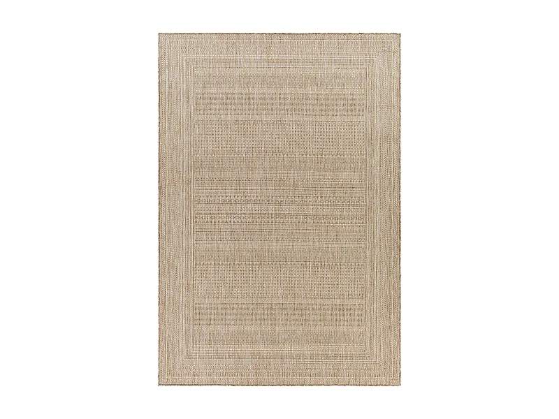 Tappeto Esterno/Interno Aspetto di Juta - Beige/Avorio - 160x213cm - SIERRA