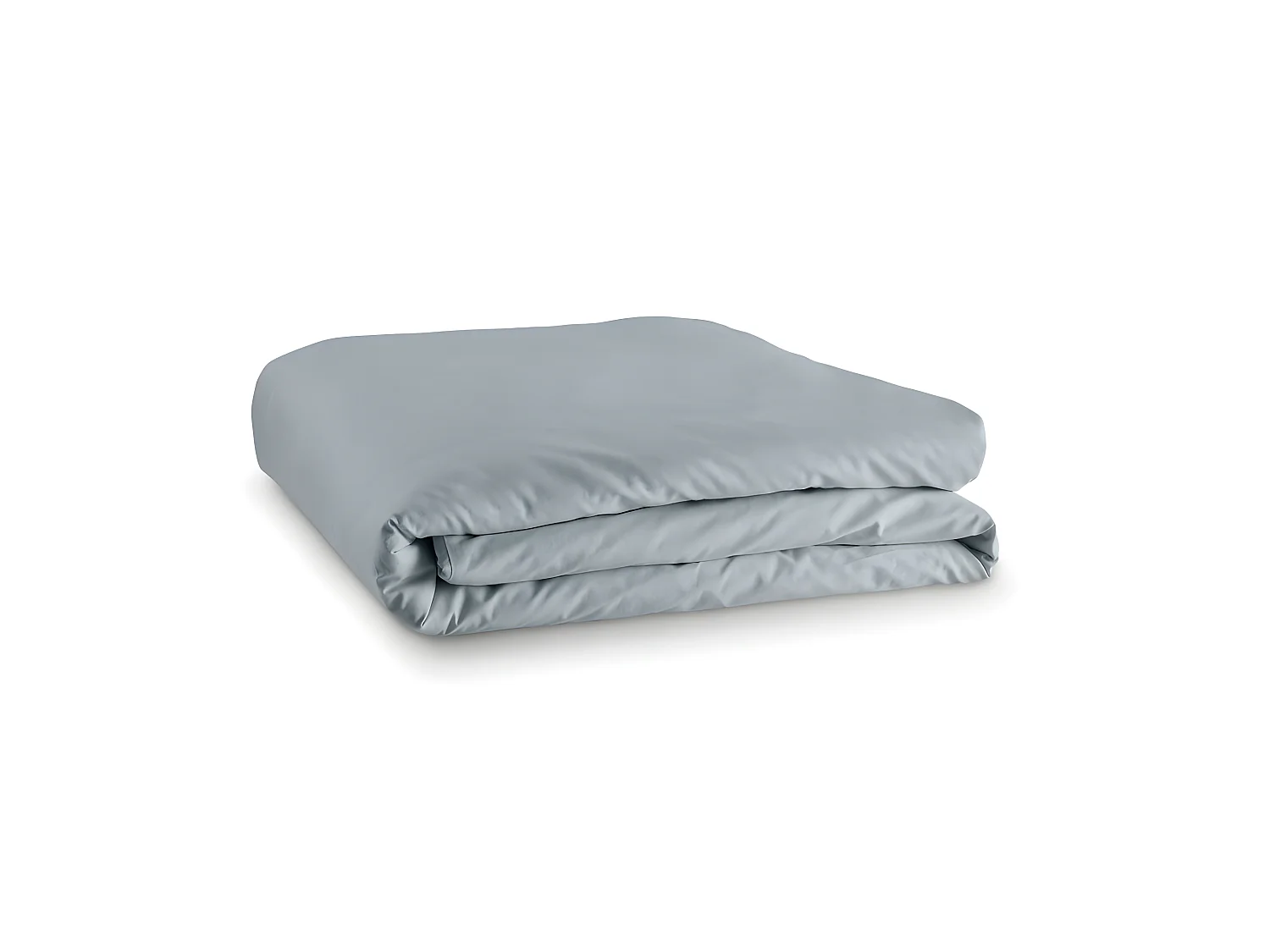Housse De Couette Gris Clair 260 X 240 Cm / 100% Coton / 57 Fils/cm² Pour Lit 2 Places "king Size"