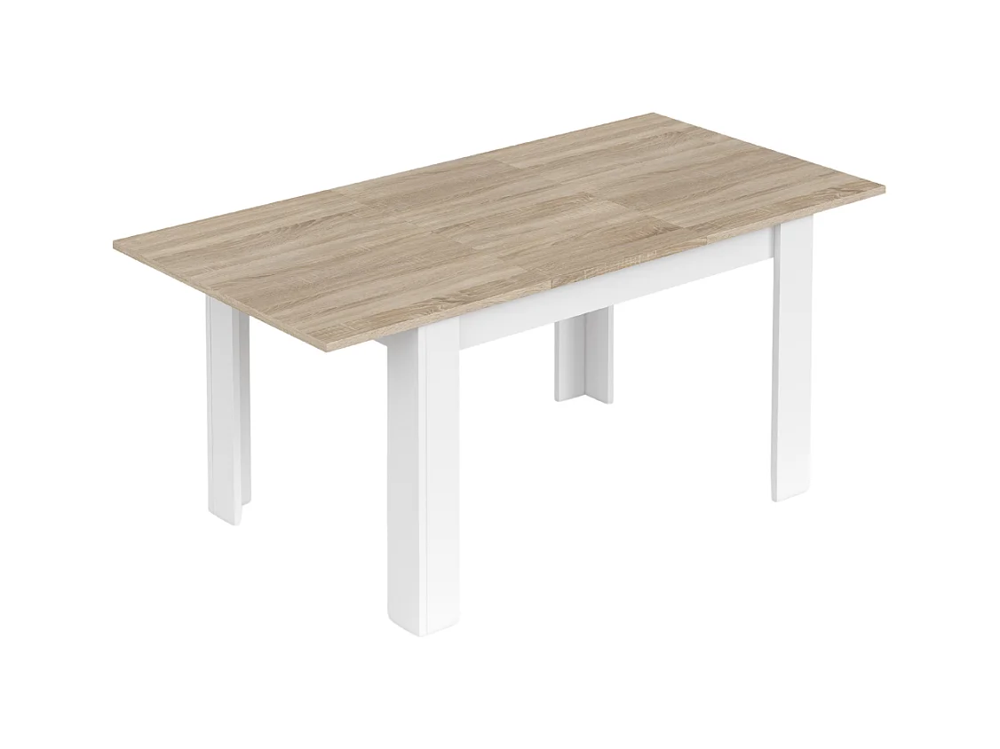 Table à manger extensible L140 à 190 cm - ZAIRA