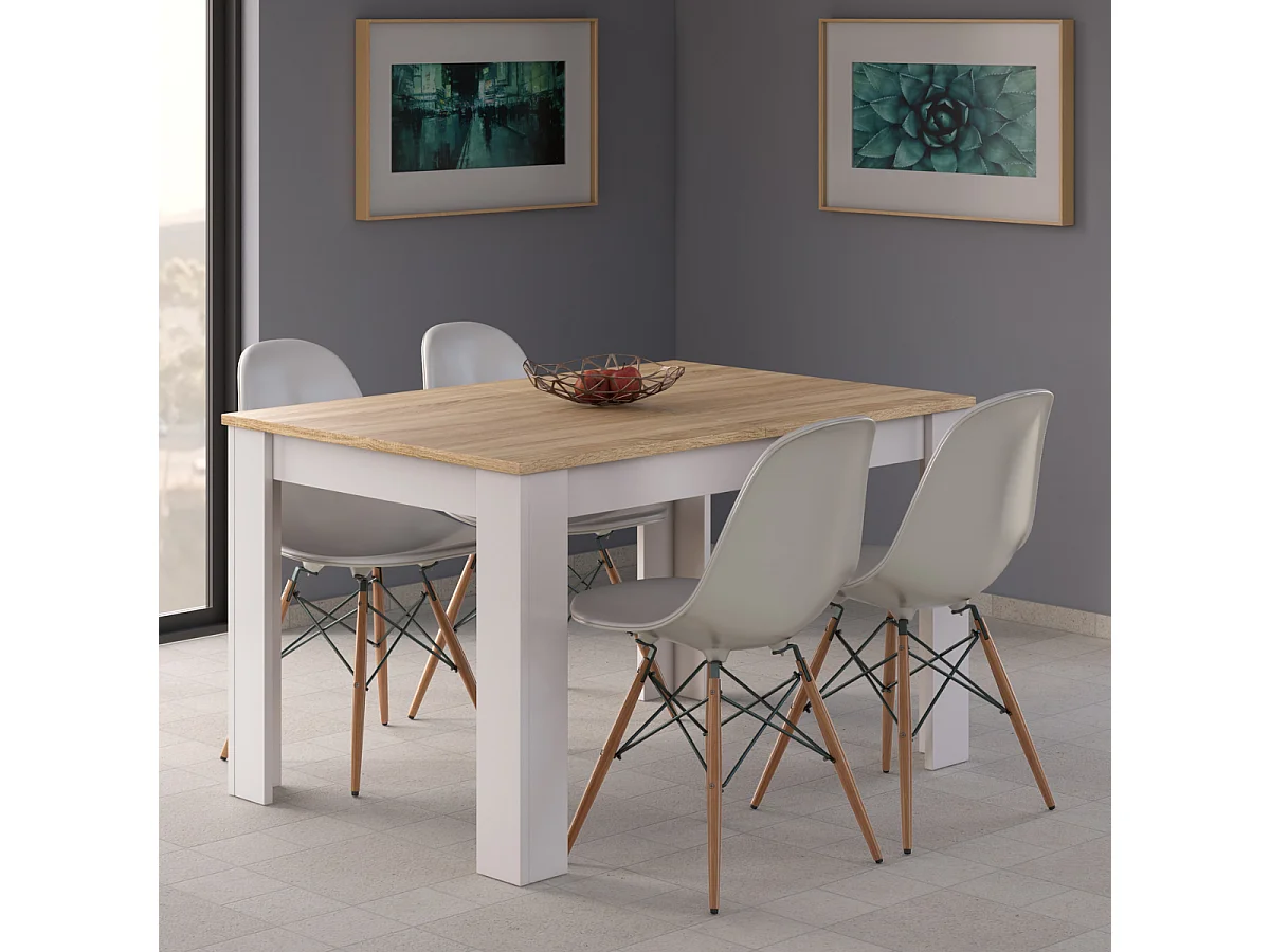 Eettafel verlengbaar L140 tot 190 cm - ZAIRA
