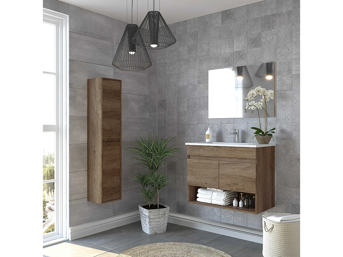 Columna de baño Dakota 2 puertas Nordik