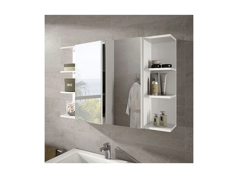 Módulo de baño Rinconero Blanco brillo