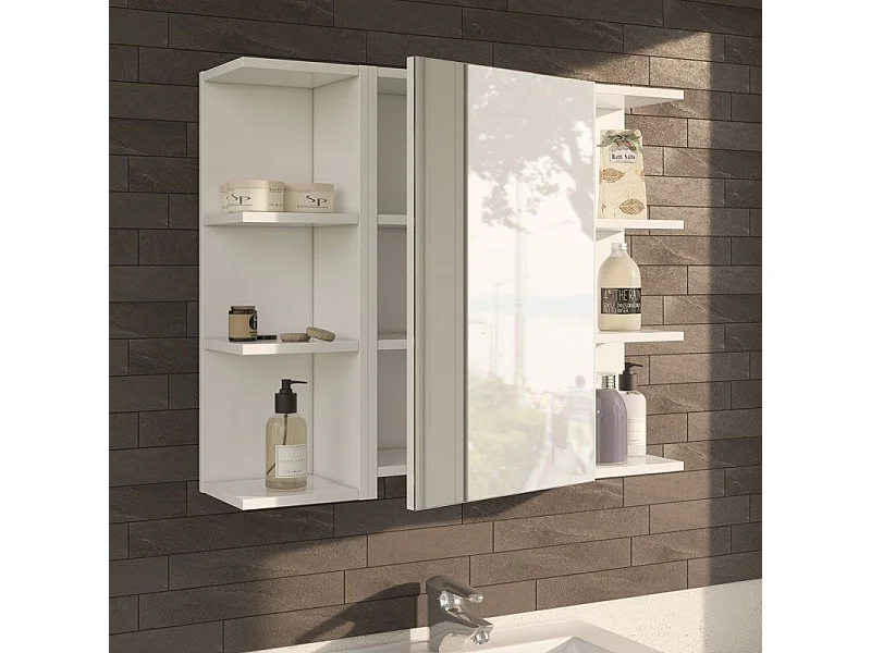 Módulo de baño Rinconero Blanco brillo